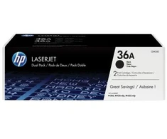 Tonerio Kasetė - HP CB436AD Dviejų Pakuočių 2000 Puslapių Juoda