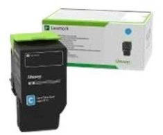 Lexmark itin didelio našumo kontraktinė dažų kasetė | 78C2XCE | Tonerio kasetė | Žydra spalva
