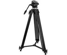 Trikojis - Caruba Videostar 177 Pro Fluid Head Tripod 4kg 80-180cm