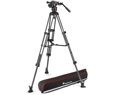 Trikojis rinkinys - Manfrotto Rinkinys Twin Carbon 608 Fluid Head Carbon Fiber