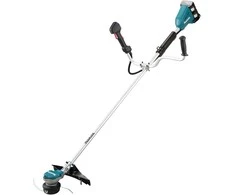 Makita DUR368APT2 akumuliatorinė žolės žoliapjovė, 2 x 18 V ličio jonų, 350 mm, 2 x 5,0 Ah ličio jonų DC18RD, BL variklis AFT, ADT
