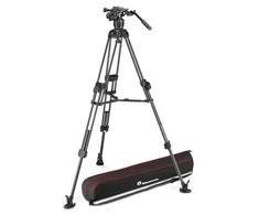 Tripod - Manfrotto 645 anglies greitojo dvigubo 608 galva