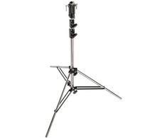 Tripod - Manfrotto Statyvas 007 Plieninis Chromuotas Reguliuojamo Aukščio