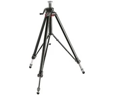 Tripod - Manfrotto TRIAUT profesionalus reguliuojamo aukščio juodas