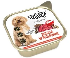 TufTuf Šunų Maistas - TUF TUF Alupak Jautienos Pate 300g Be Gluteno Drėgnas Maistas