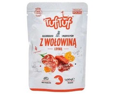 TufTuf Šunų Maistas - TUF TUF Jautiena su Moliūgu Šlapias Maistas 500g Be Glitimo