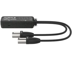 Turtle Av Turtle Dual XLR Output - two-channel Dante digital-to-analogue XLR adapter