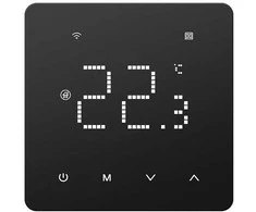 Tuya Programuojamas Termostatas Dujų Katilui, Wi-fi, 3a, 230vac (Juodas)