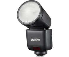 Uitgelicht Kameros Blykstė - Godox Speedlite V1 Mid TTL Li-ion Blykstė 1.7s Atkūrimo Laikas Canon Juoda