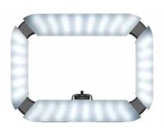 Ulanzi LED šviestuvas su išmaniojo telefono adapteriu U200 - WB (2500 K - 8500 K)