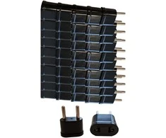 UPH AC adapteris/perėjimas iš US į EU(2.5/250V, 10A) - 50 vnt.
