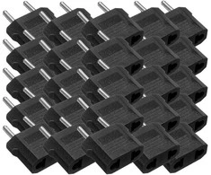 UPH AC adapteris/perėjimas iš US į EU(2.5/250V, 10A) - 25 vnt.