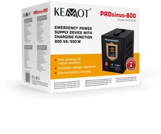 UPS - KEMOT PROsinus-800 800 VA/500 W juodas
