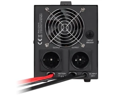 UPS - Rebel POWER-500 500 VA/300 W grynos sinusoidės keitiklis juodas