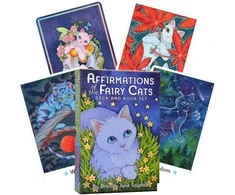US Games Systems Affirmations of the Fairy Cats kortos
