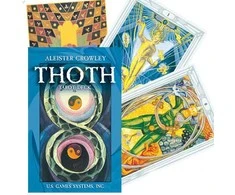 US Games Systems Aleister Crowley Thoth Mažos Taro Kortos