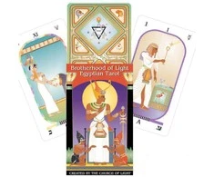 US Games Systems Brotherhood Of Light Egyptian Taro kortos