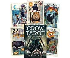 US Games Systems Crow Tarot Kišeninio Dydžio Leidimo Kortos
