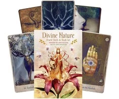 US Games Systems Divine Nature Oracle Kortų Ir Knygos Rinkinys
