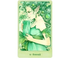 US Games Systems Fairy Gems A Crystal Oracle Kortų Ir Knygos Rinkinys