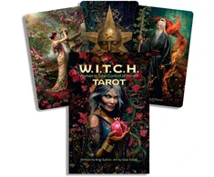Us Games Systems Kolekcionuojamos Kortelės - W.I.T.C.H. Tarot Kortos Su 208 Puslapiais Gidu