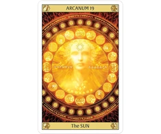Us Games Systems Kolekcionuojamos Kortelės - The Sealed Path Tarot 97 Kortelės Su Iliustruotu Gidu