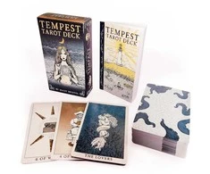 Us Games Systems Taro Kortų Rinkinys - Tempest Tarot Deck 78 Kortos ir 72 Puslapių Gidas, 12.5x7.5x3.5 cm