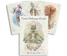 Us Games Systems Oracle kortų rinkinys - Faerie Pathways Oracle Cards With 70 Illustrations And Guidebook