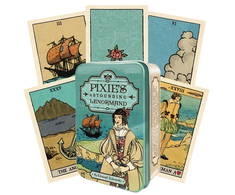 US Games Systems Pixie Astounding Lenormand kortos skardinėjė dėžutėje