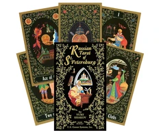 US Games Systems Russian Tarot of St Petersburg Taro kortos