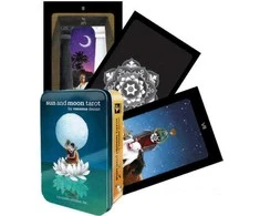 US Games Systems Sun And Moon Taro Kortos Skardinėje Dėžutėje