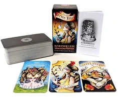 Us Games Systems Tarot Kortos - Aštuoni Monetų Tatuiruotės Tarot Mini Leidimas 78 Kortos 4.0 x 7.5 cm