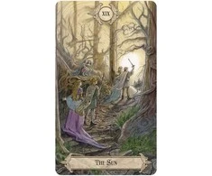 Us Games Systems Tarot Kortų Rinkinys - Pasakų Taro 78 Kortos Iliustruotas Gidas 8x14x4.5 cm