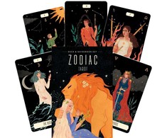 US Games Systems Zodiac Deck And Guidebook Set Taro Kortos Ir Vadovas