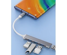 USB Adapteris - Vakoss TC-4125X 1xUSB 3.0, 3xUSB 2.0