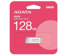 USB Atmintinė - ADATA UR350 128 GB USB Type-A 3.2 Gen 1 Metalinė Bronzinė