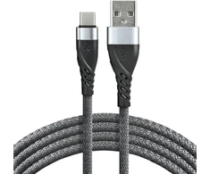 USB-C Įkrovimo Laidas – everActive CBB-1CG, 3 A, 480 Mbps, 1 m, Pilkas