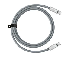 USB-C Laidas - Newell USB-C 100W 2m Silikoninis Pilkas