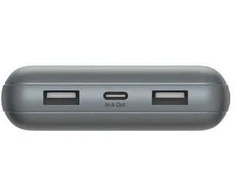 Nešiojamas Įkroviklis - Belkin BoostCharge 20000 mAh 15W 3 Prievadai Pilkas