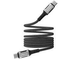 Havit CB6297 - Magnetinis kabelis USB tipas C iki USB tipo C, 1m (juodas)