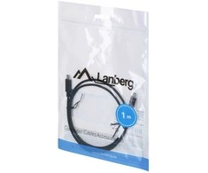 LANBERG CA-CMCM-10CU-0010-BK laidas USB-C M/M 2.0 1M Juodas