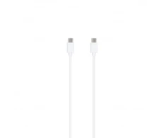 SEEK TOTI Type-C to Type-C, 1m PVC Data Cable 3A, Baltas