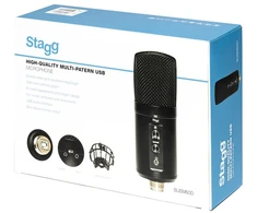 Dvigubas kondensatorinis USB mikrofonas Stagg SUSM60D