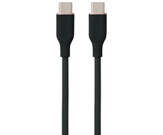 USB Type-C Kabelis - HiSmart 100W Type-C į Type-C 1m Juodas