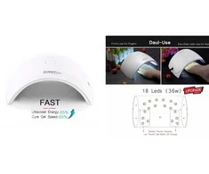 UV LED nagų lempa SUNUV Sun 9C Plus, 36W