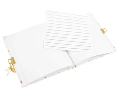 Užrašų knygelė - GOLDBUCH 44489 Vasaros Diena 96 Puslapiai 17 × 17 cm Su Užraktu Balta
