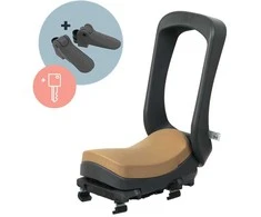 URBAN IKI Junior bagažinės Juodas/BROWN SET raktų užraktas