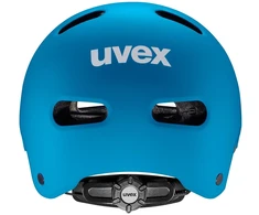 Šalmas Uvex kid 4 bubble mėlynas matt-55-58CM