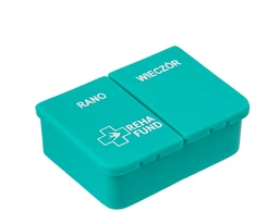 „Reha Fund“ vienos dienos tablečių organizatorius dviem paros kartams RF-350 REHAFUND, turkio spalvos