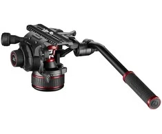 Vaizdo galva - Manfrotto Nitrotech 612 skysčio galva, greito atleidimo plokštė, reguliuojamas balansavimas